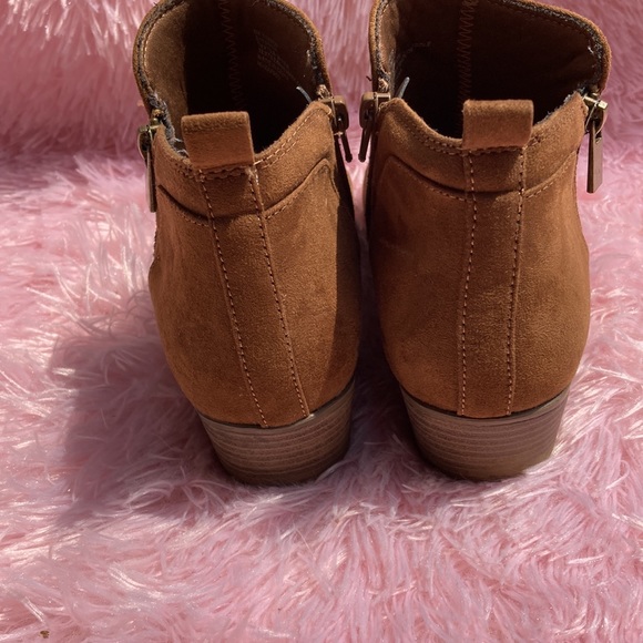 Esprit pointed toe Timber booties with zip closure size 8 - Picture 5 of 12